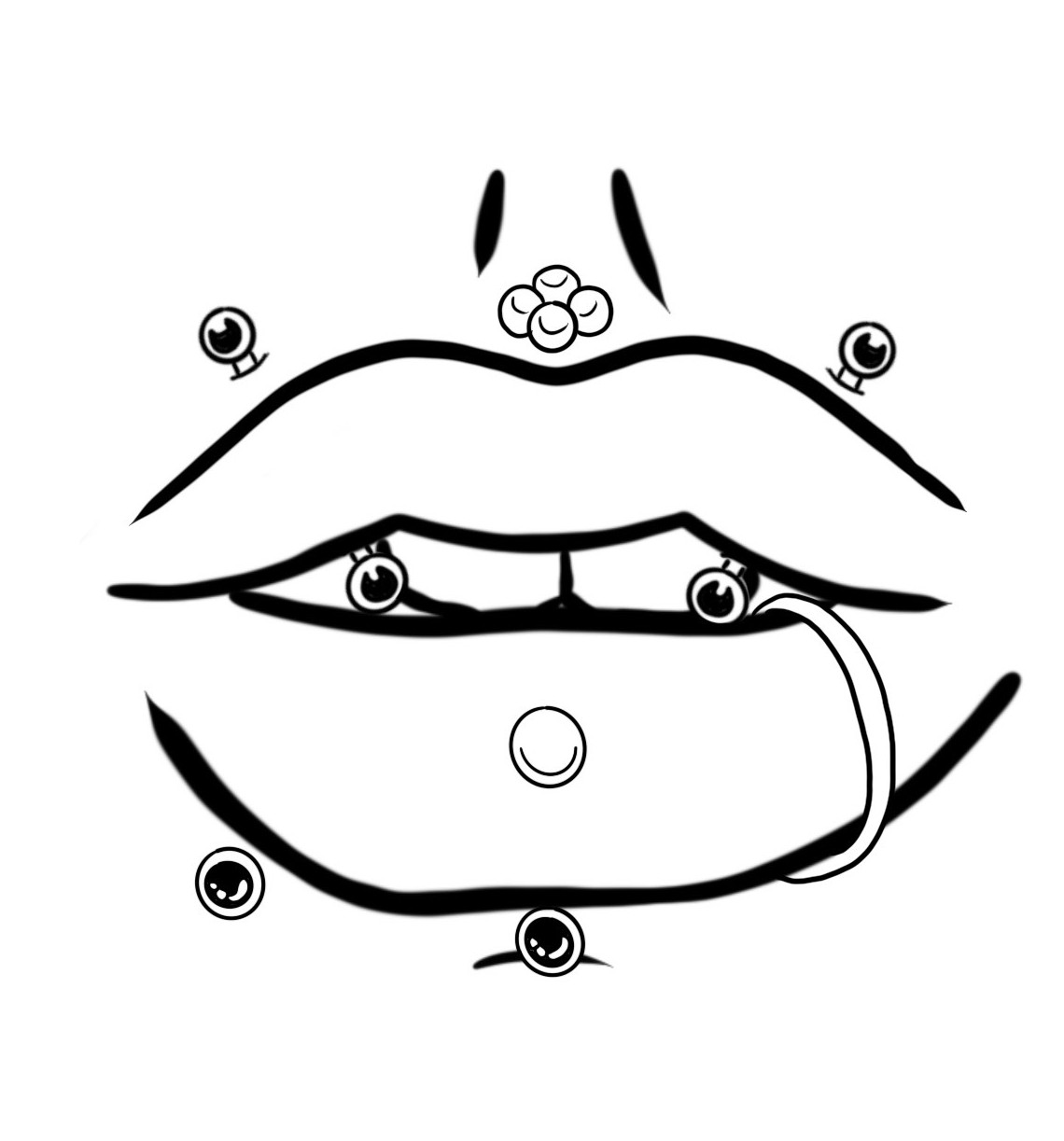 Oral Piercings
