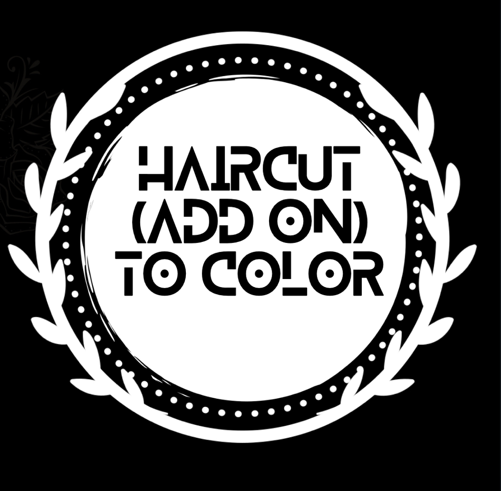 Haircut Add On To Color