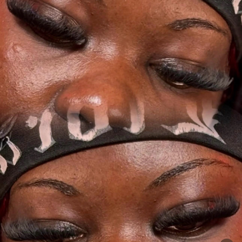 Lash Strip Application at Glam’d By Tierra Maenise in Kelford, NC