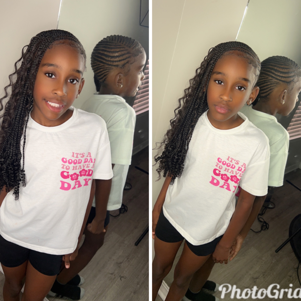 Kids Bohemian Lemonade Braids 5-11