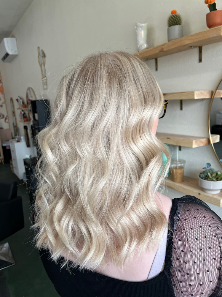 Platinum Root Retouch Session