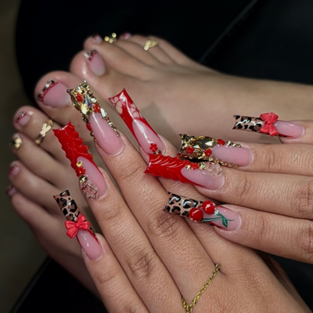 Nail & Toe Combo at BlasianDidEm in Long Beach, CA