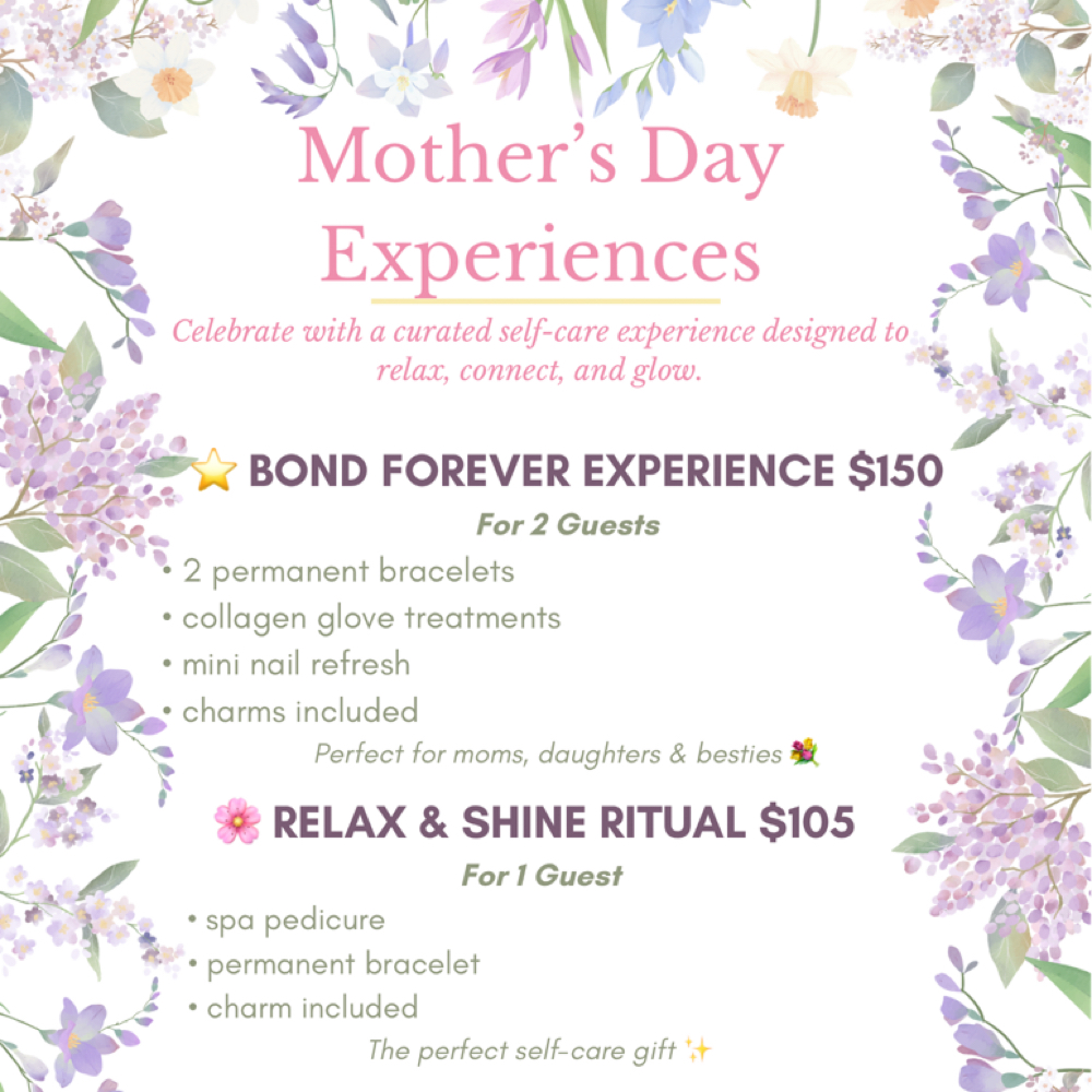 Mother’s Day Experiences 💐 at Mystique Beauty in Salem, MA