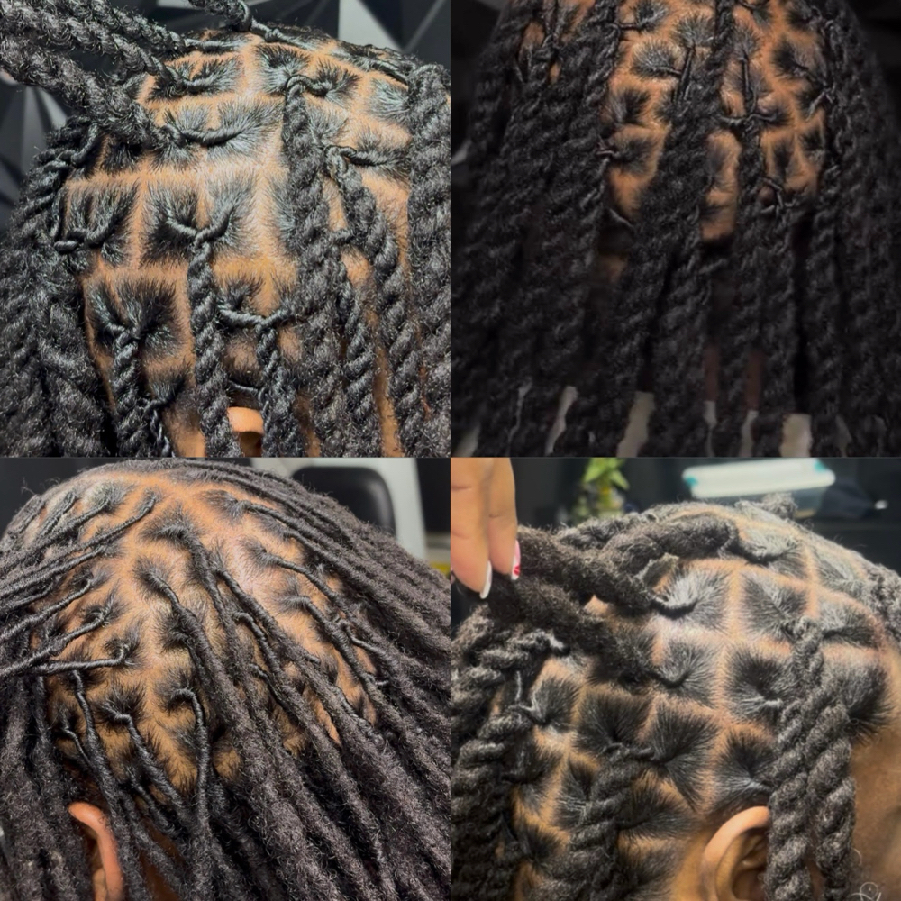 LOC Retwist at DivasButterflyBeautyLLC 🧡 in Detroit, MI