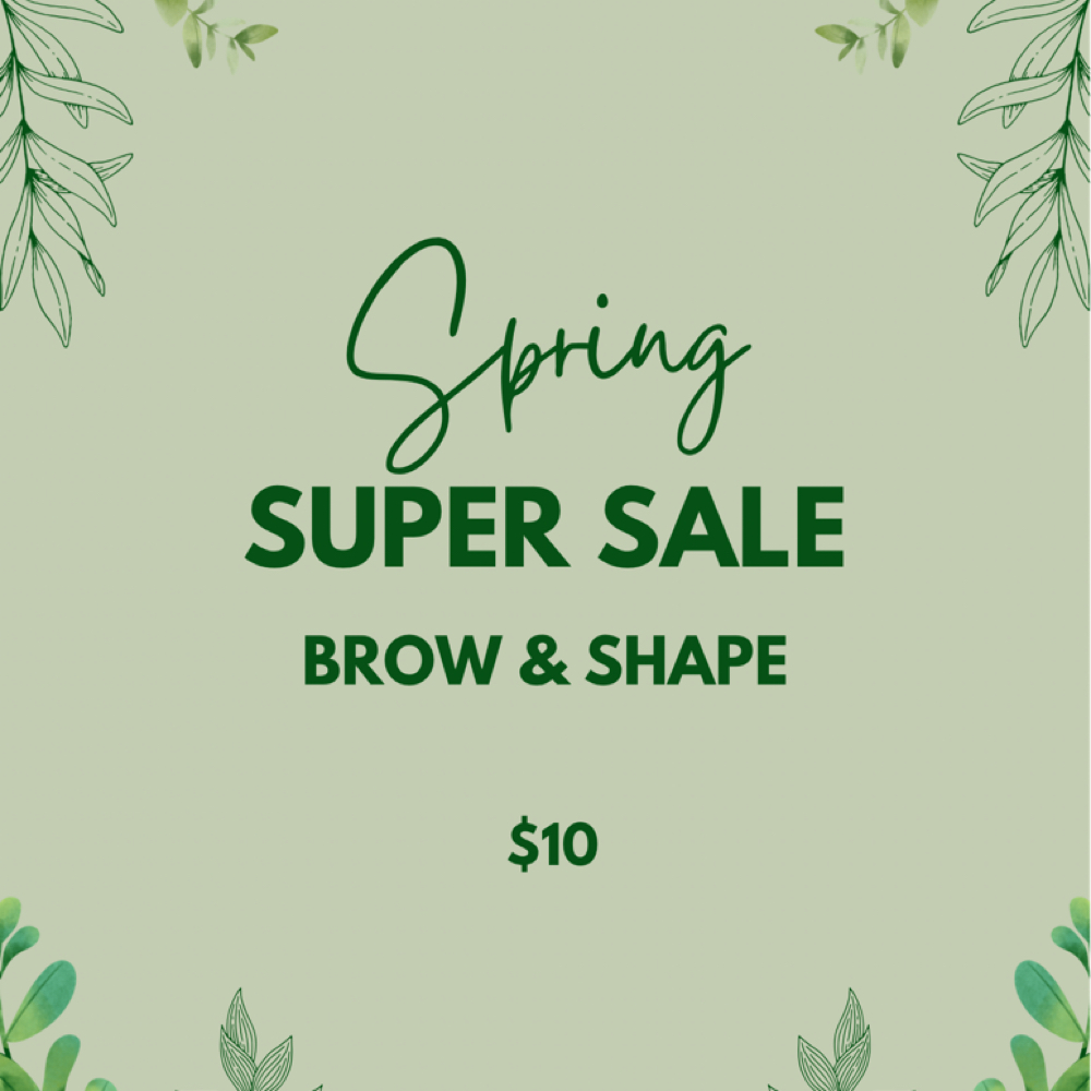 Spring Brow Wax Promo at Fox Box by Melissa Ortiz in Modesto, CA