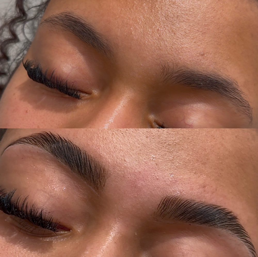 Eyebrows lamination