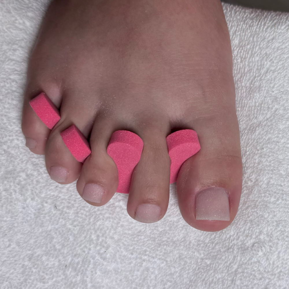 Acrylic Fill On Big Toes Only at Pretty In Stilettos in Summerfield, FL