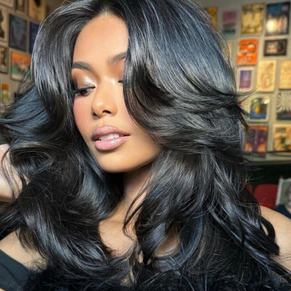 Wash and Set  with extensions