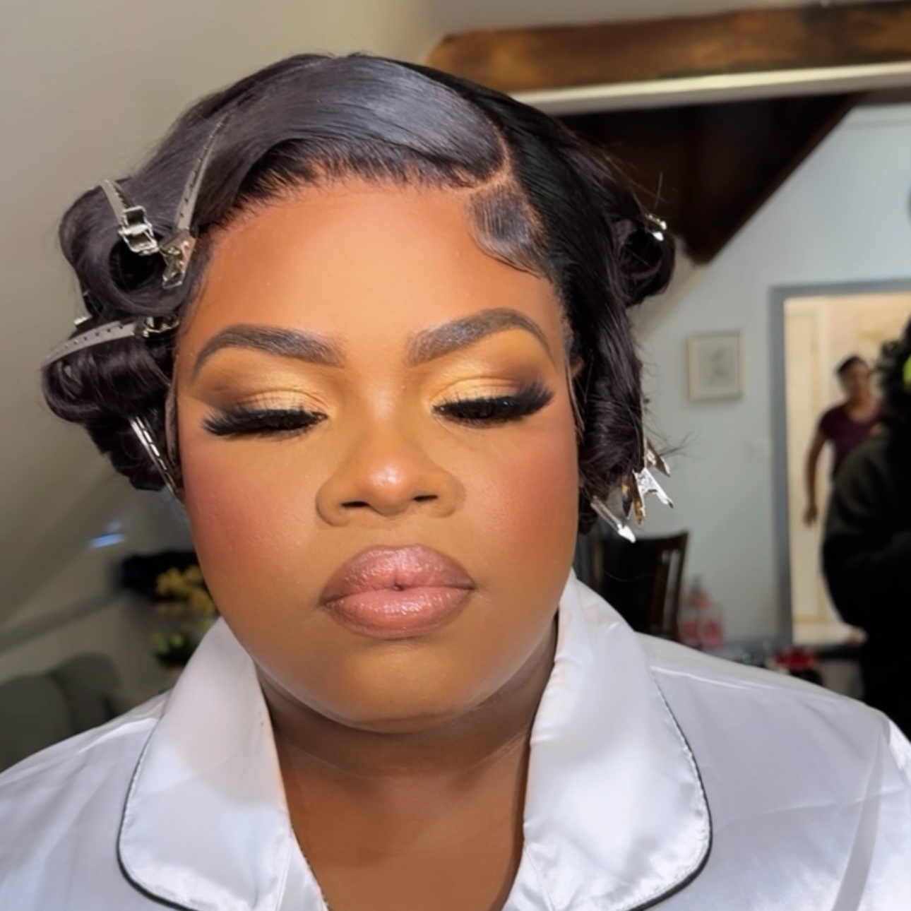 In Studio Bridal Trial at Yani Beauty Studio in Bronx, NY