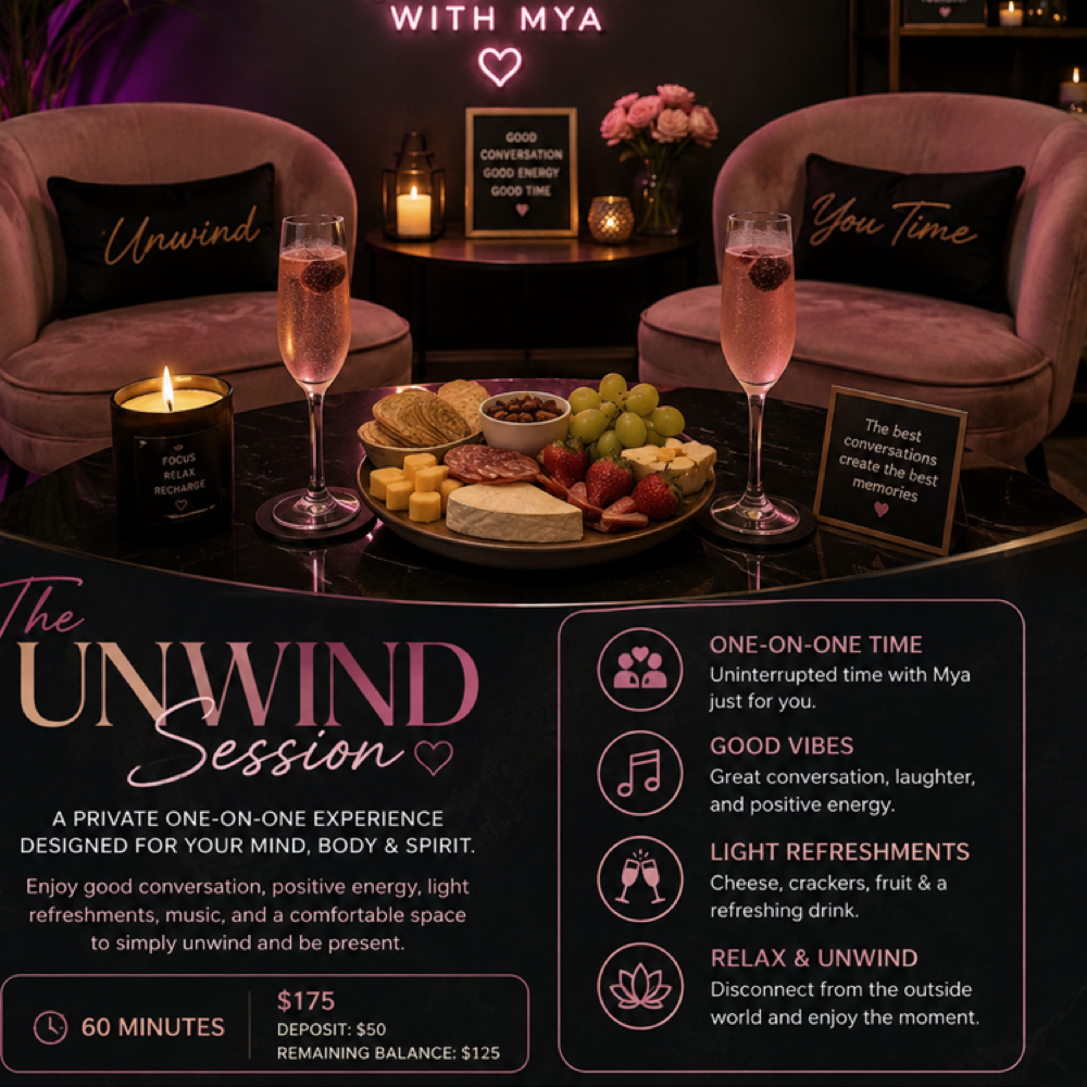 The Unwind Session at Relax With Mya in San Diego, CA