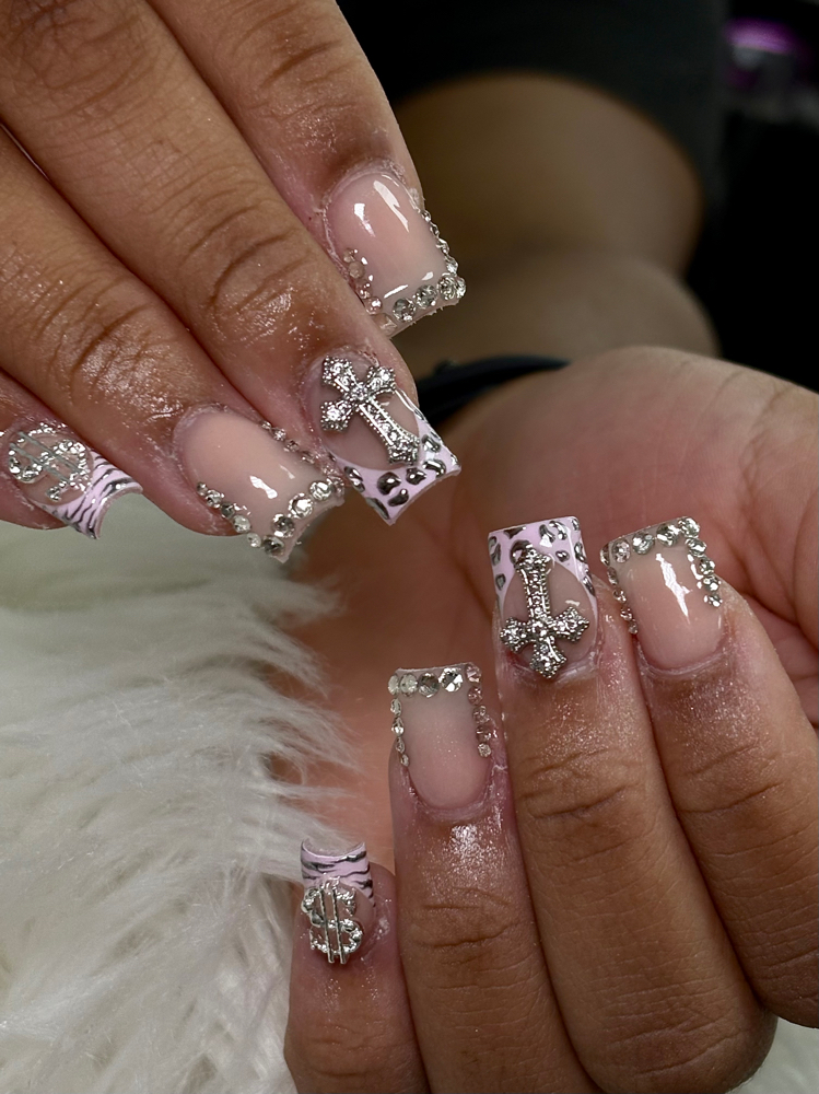 Acrylic Full Set Tier 2 at Divine Design Lux Nail Bar in Springfield, MO