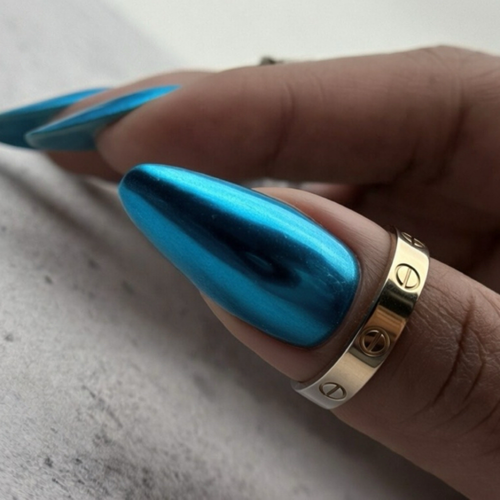 Chrome powder at NARGIZA NAILS LLC in Indian Trail, NC