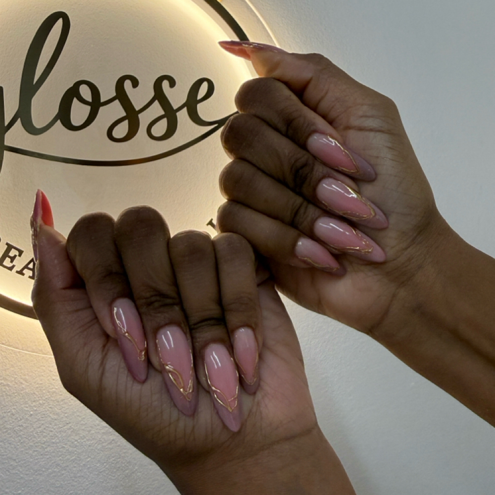 Dual Form Builder Gel Russian Mani at Glosse. Co in Pittsburgh, PA