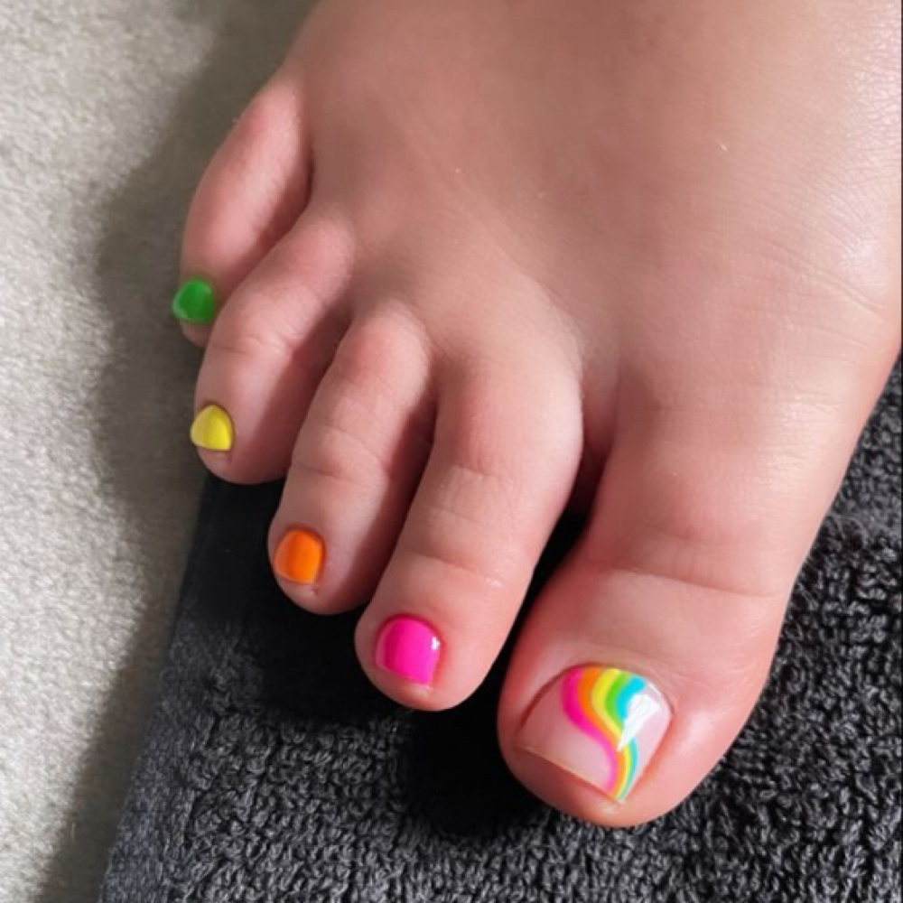 Kids Polish/Gel Only at The Heel Hustler X Sarah B’s HairPlay in Laurel, MS