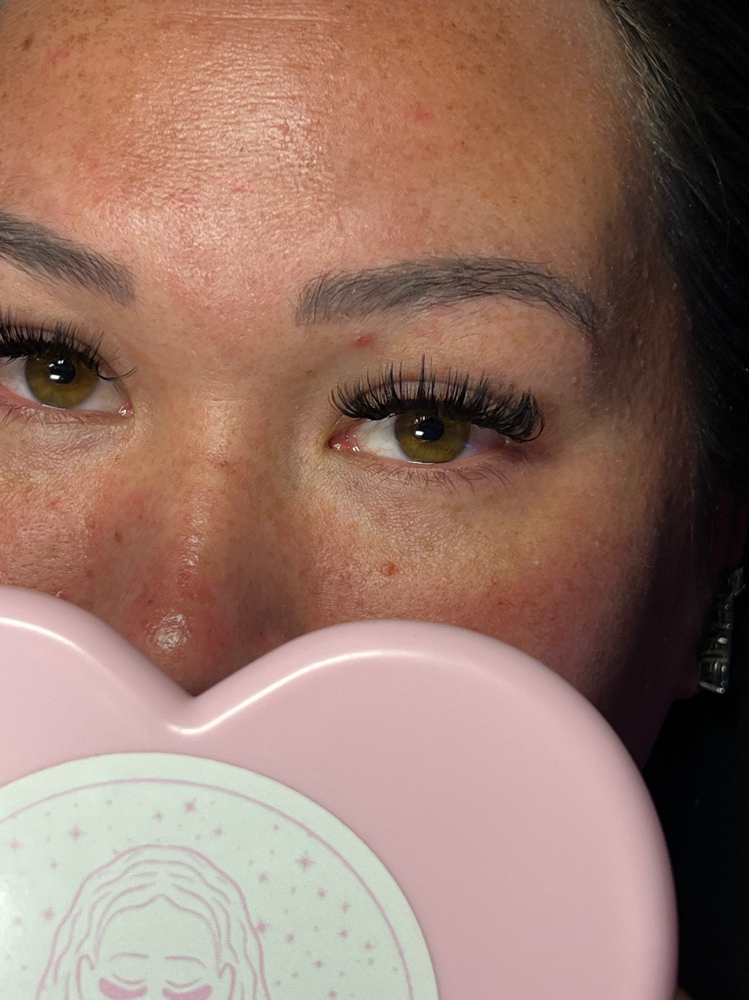 Full Set Of Hybrid Lash Extensions