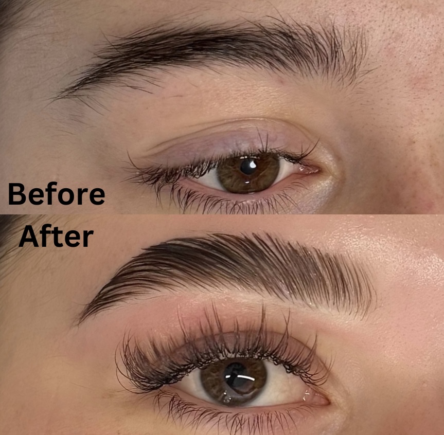 Brow Lamination + Wax