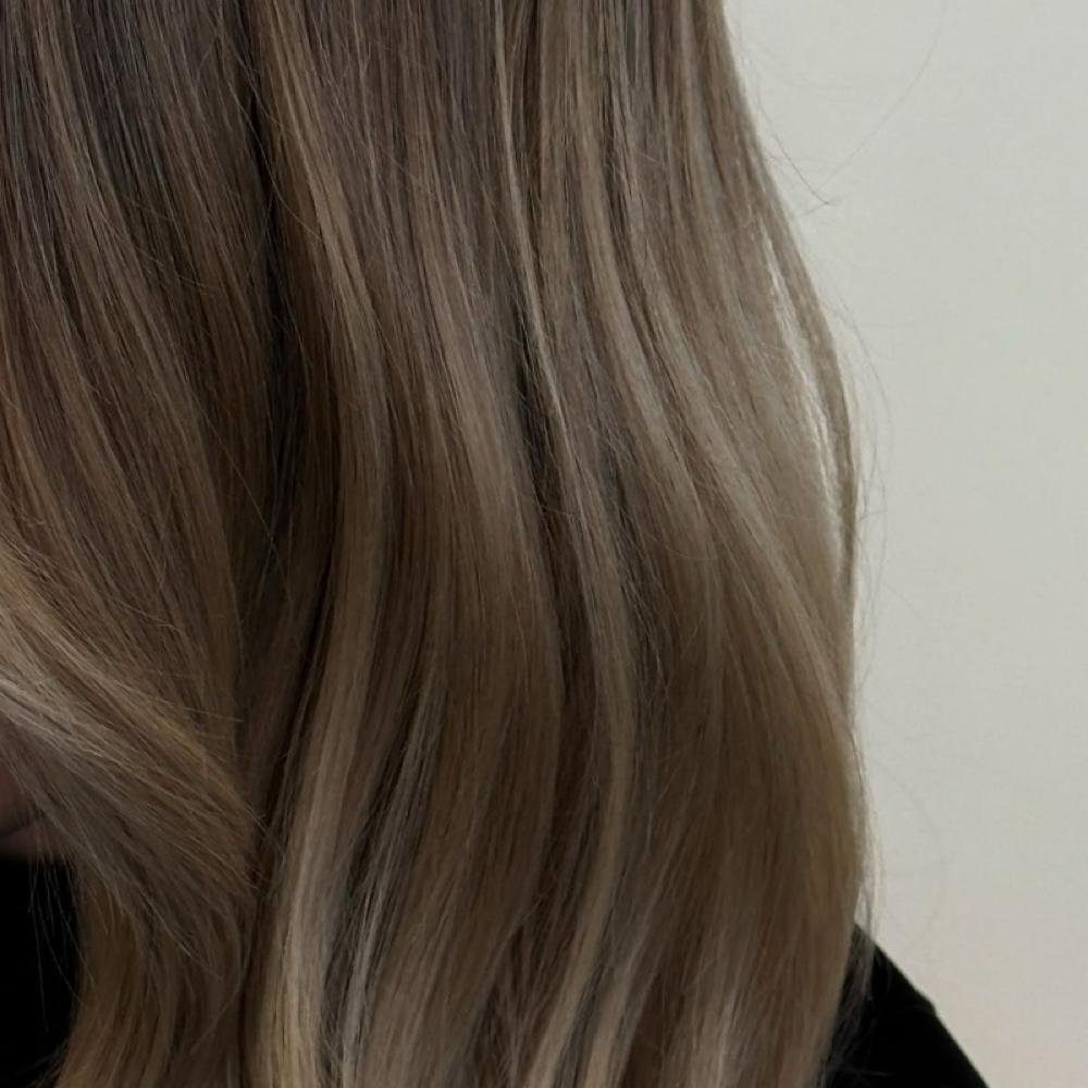 Base Color + Highlights at Branded Hair in Gilbert, AZ