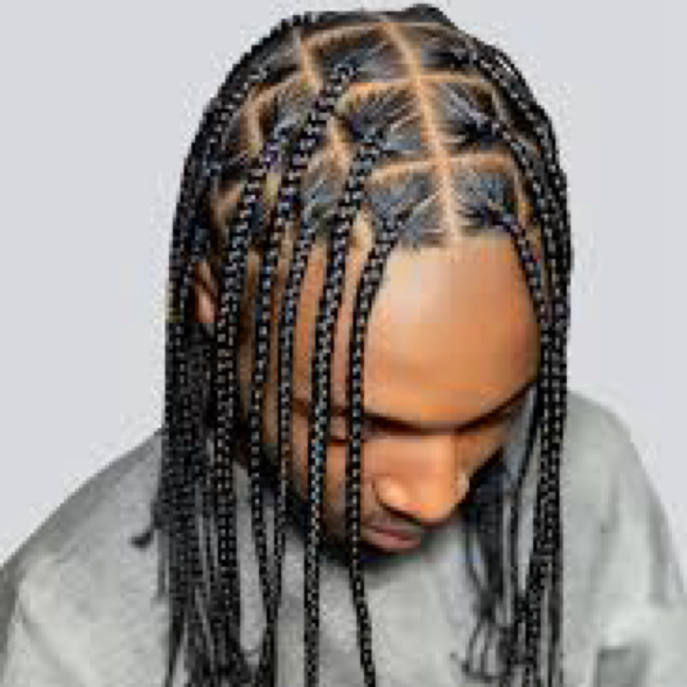 Mens Single Braids