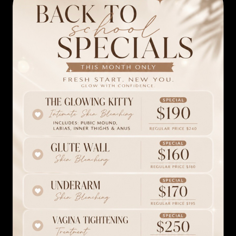 September Specials at THE BEAUTY SLANGER in Hacienda Heights, CA