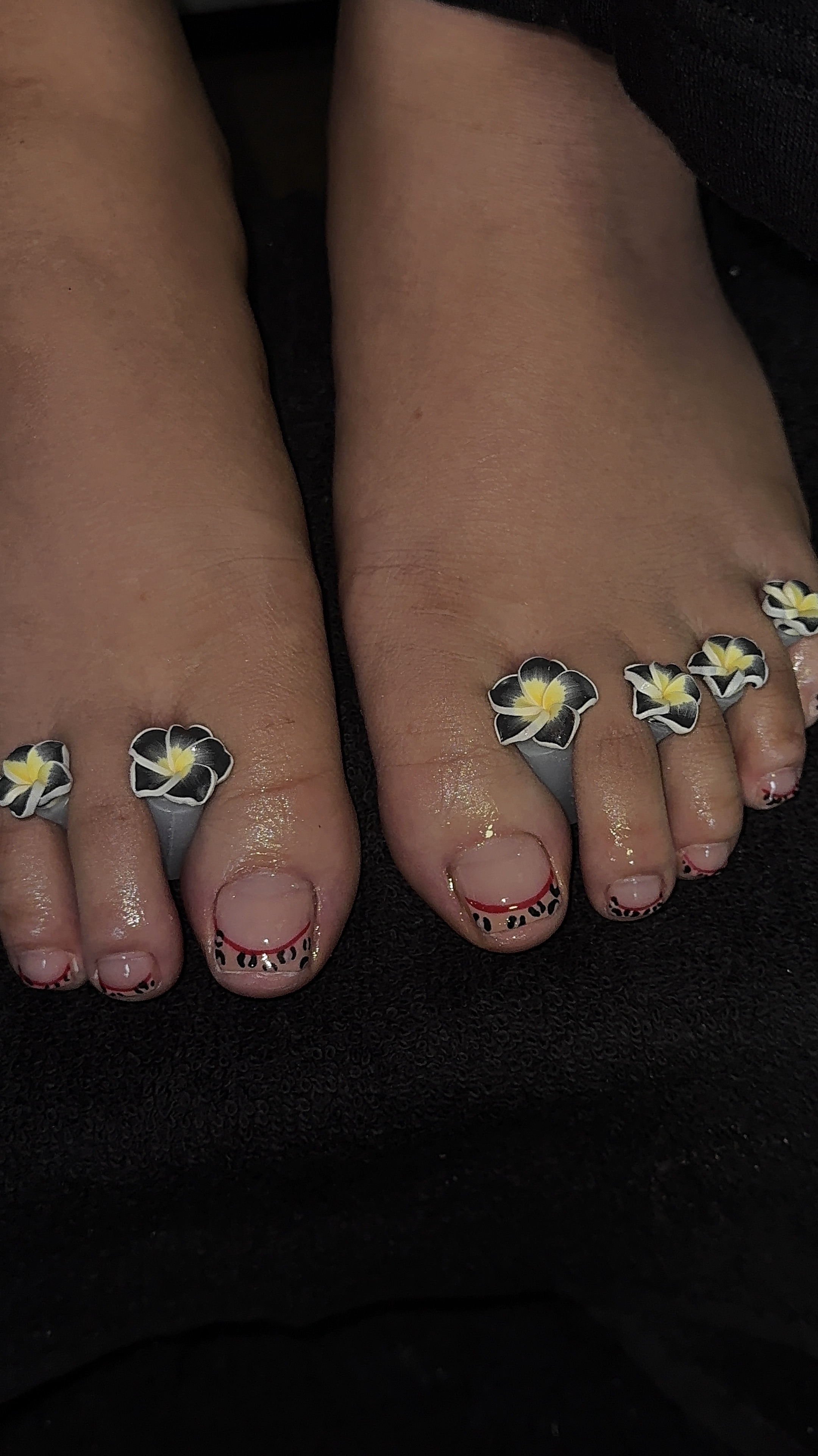 Fullset & Gel polish Toe Combo