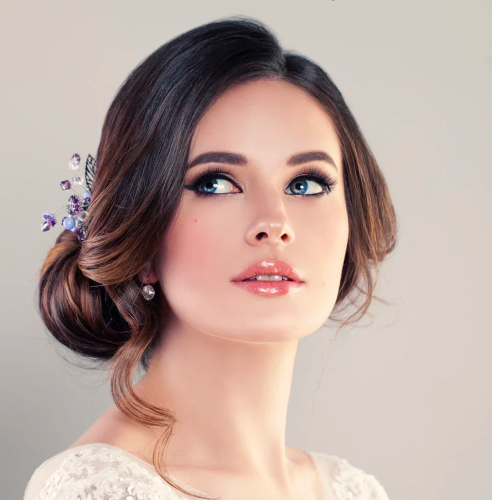 Bride Updo & Glam