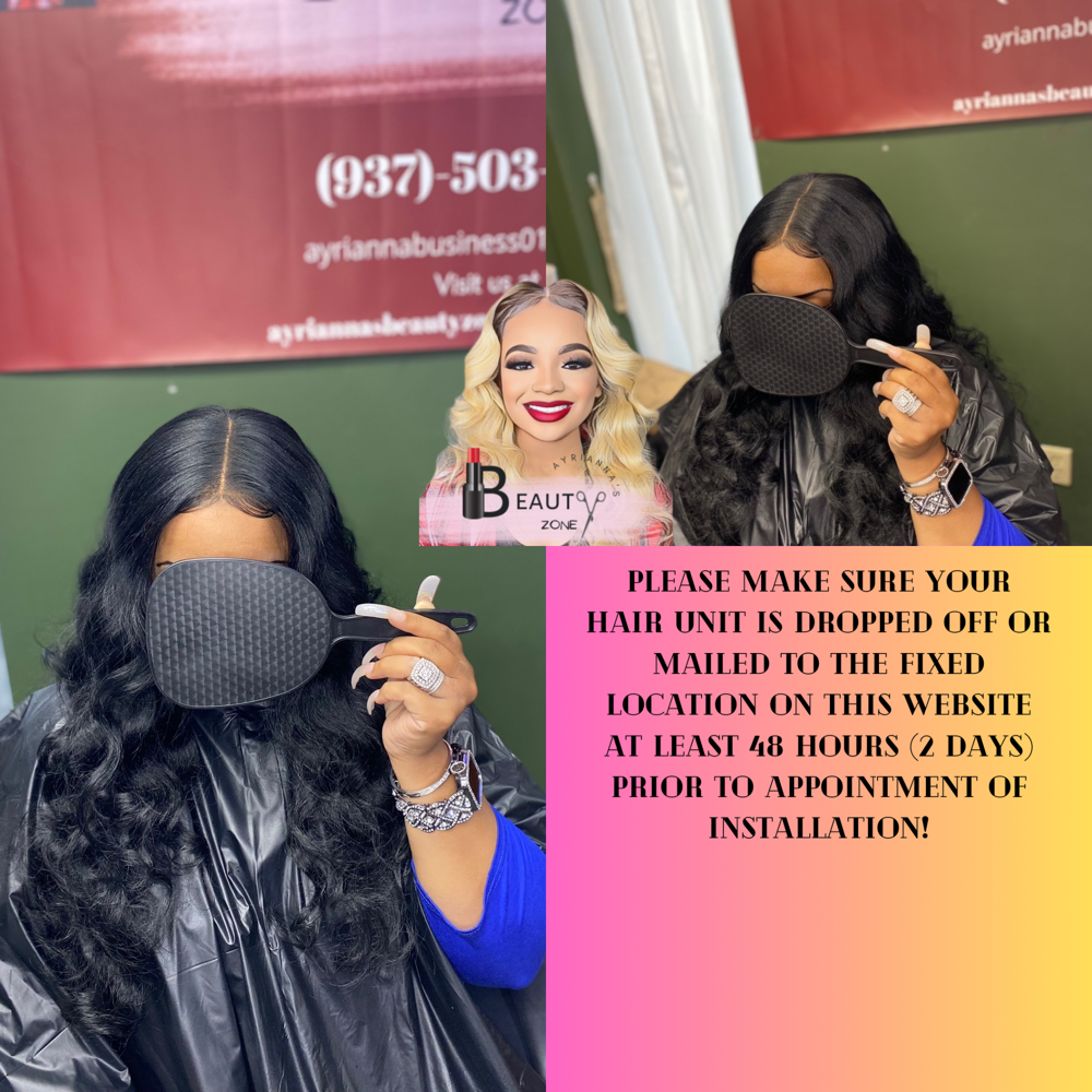 Glueless Lacefront Wig Installation