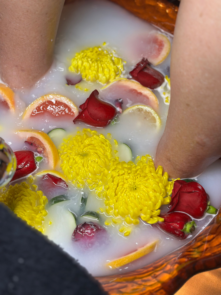 Summer Citrus Pedicure