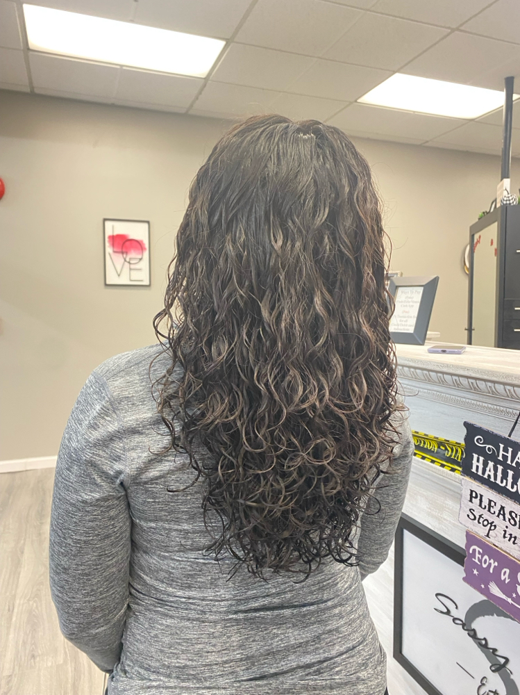 Long Hair Perm