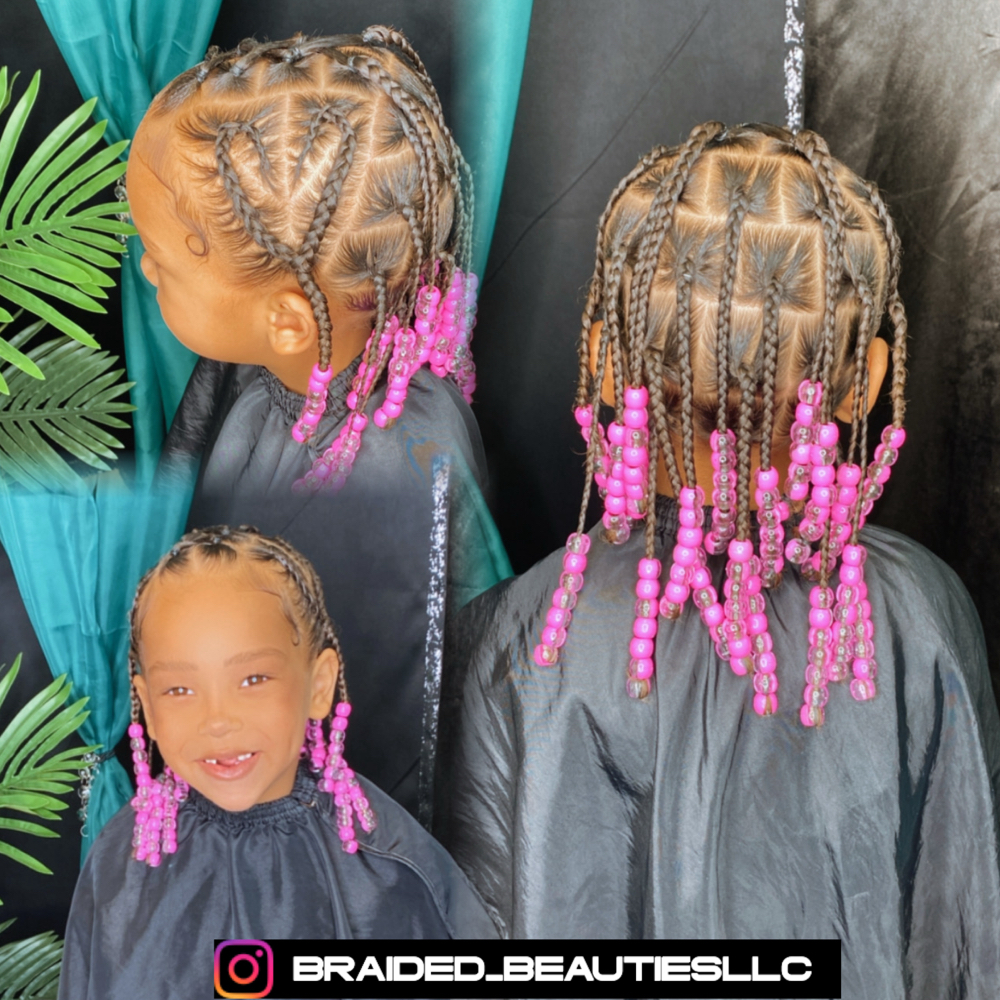 Kids Knotless / no hair added