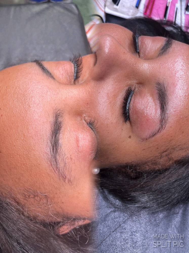 Eye Brow Wax With A Lash Appt