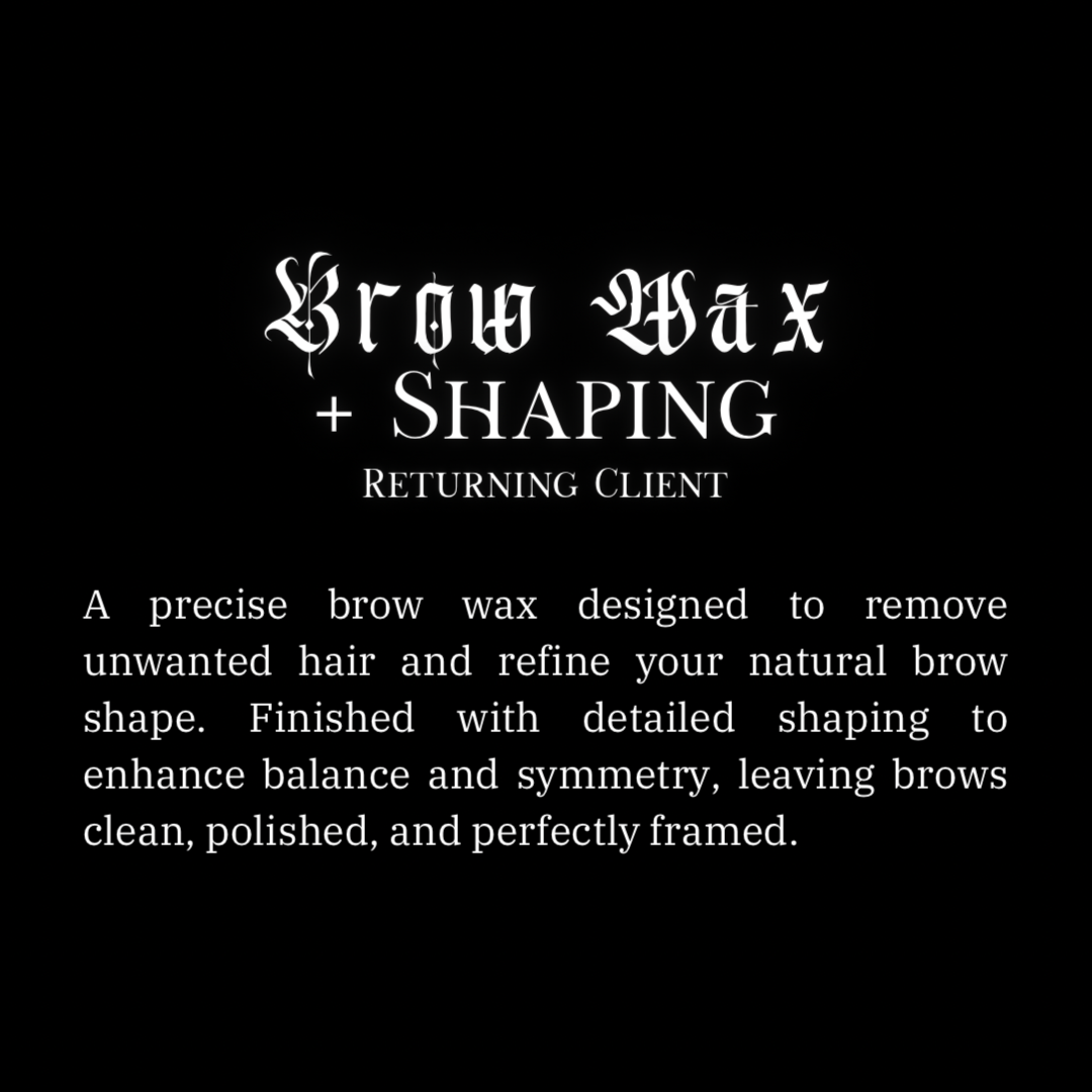 Brow Wax (Returning Client 4 Wks)