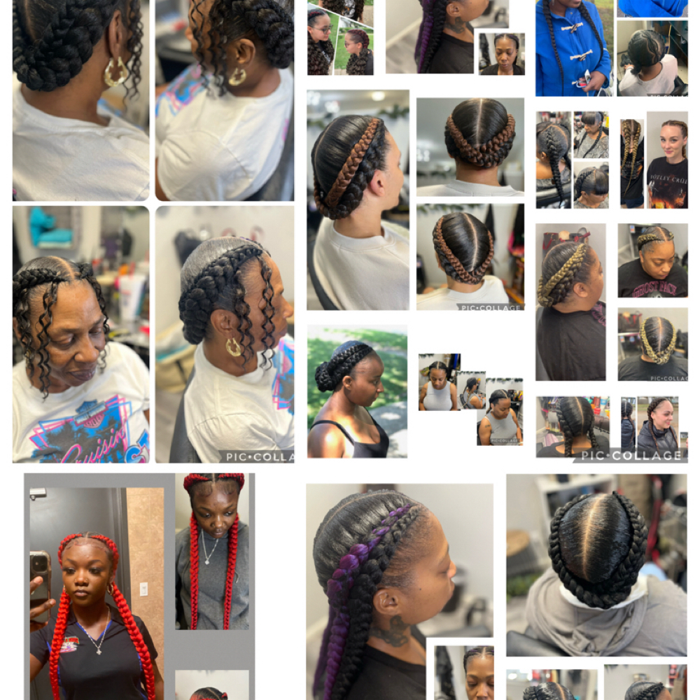 2 Feed In Braid Special at Kayanna White in Murfreesboro, TN