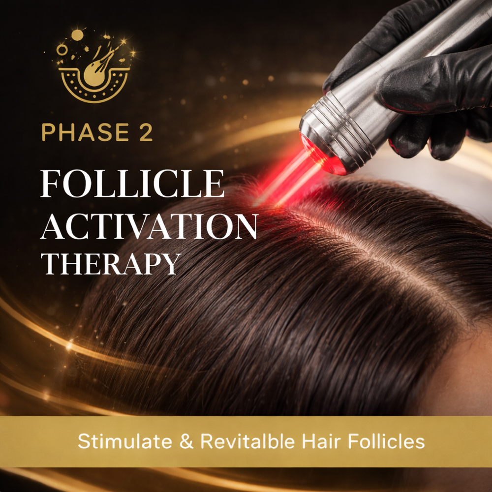 Phase2: Follicle Activation Therap at HFS Trichology & HeadSpa Inc. in Stockton, CA