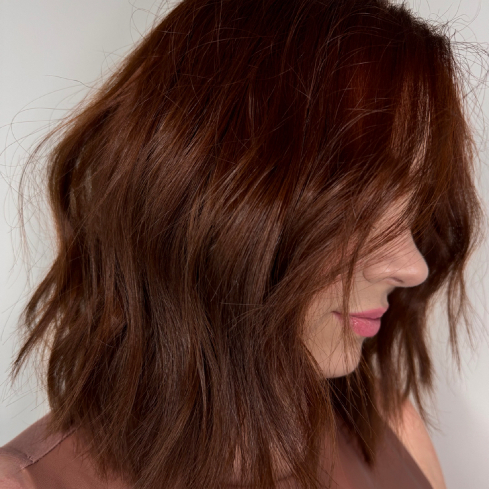 Copper/Red Transformation at The Laguna Aesthetic Hair Studio- Austin in Austin, TX