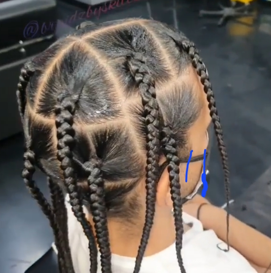 Singles/Box Braids No Extention