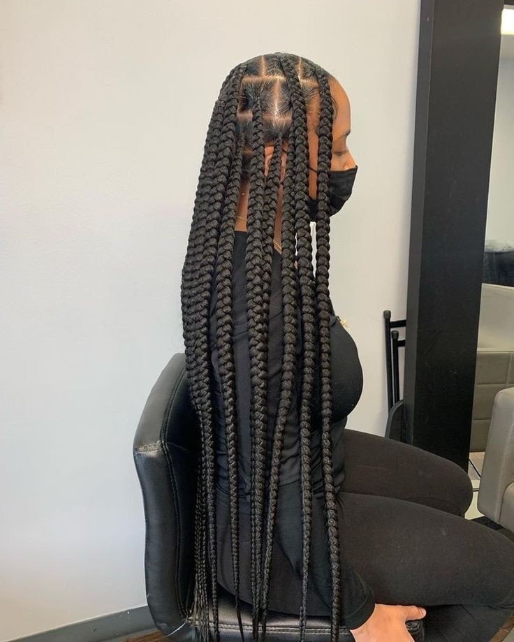 Large Box Braids