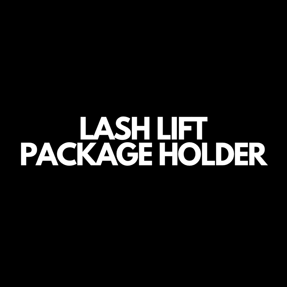 Lash Lift Package Holder