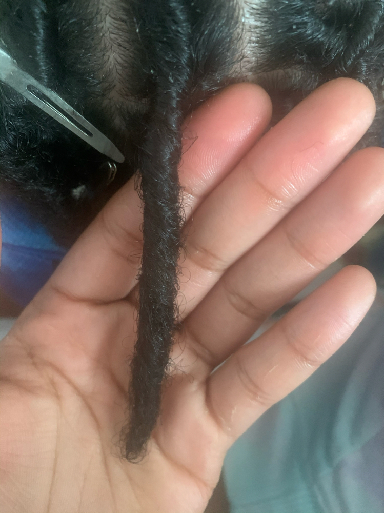 Insta Locs On Long Hair