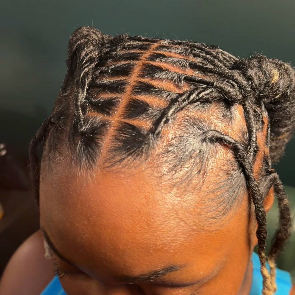 Loc Maintenance (come Prewashed) at Dose Braids in Dallas, TX