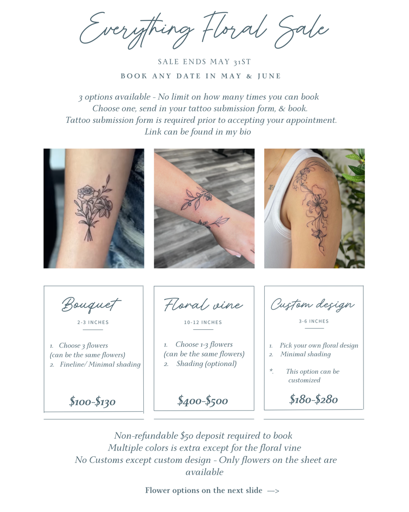 Everything Floral Sale