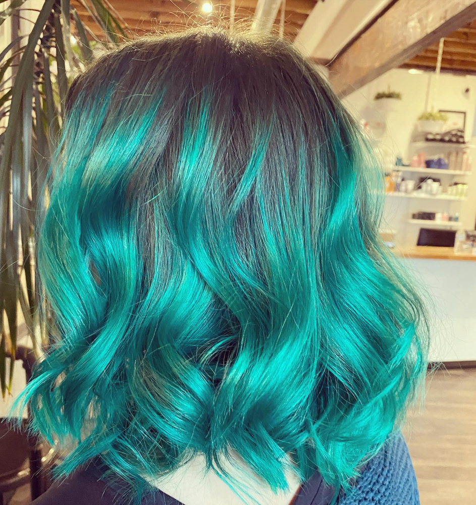 Balayage Short Hair