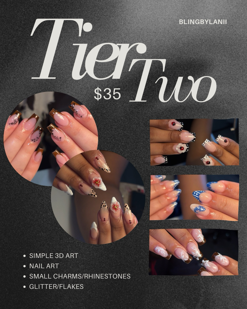 Art Tier 2 at Bling By Lanii in Kent, WA