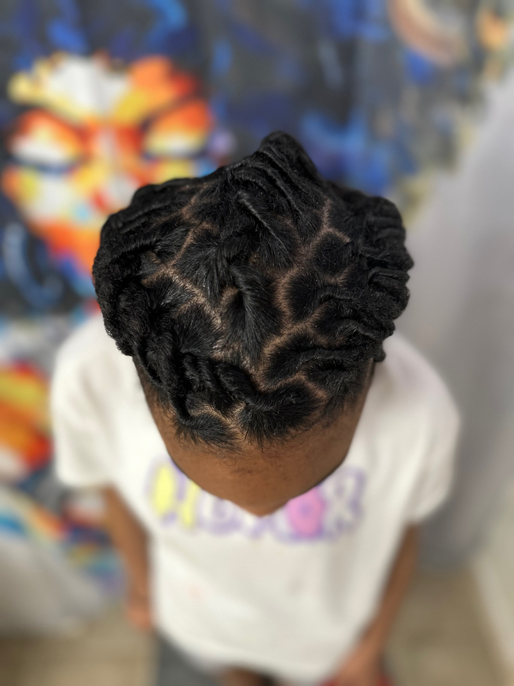 Kids Loc Maintenance w/ Style