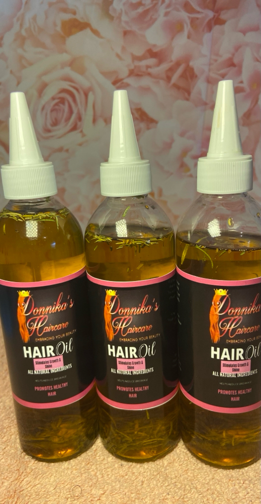 Natural Hair Oil 8oz