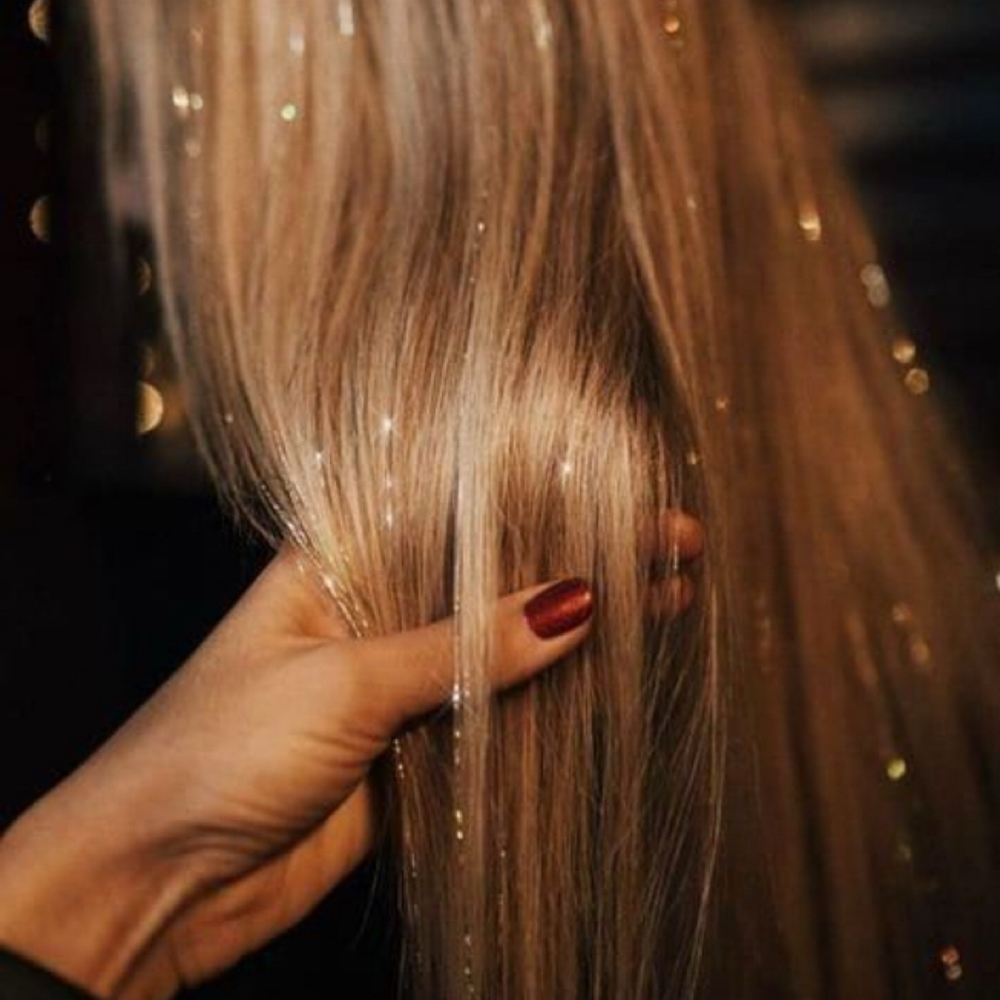 Hair Tinsel at Icey and Co. in Kansas City, MO
