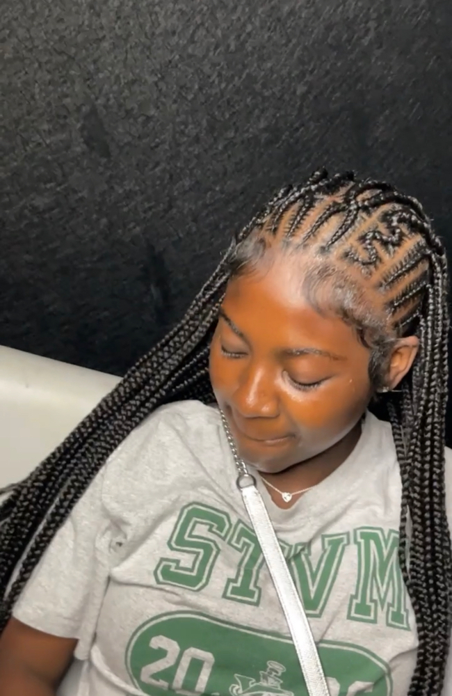 fulani braids ( hair included )