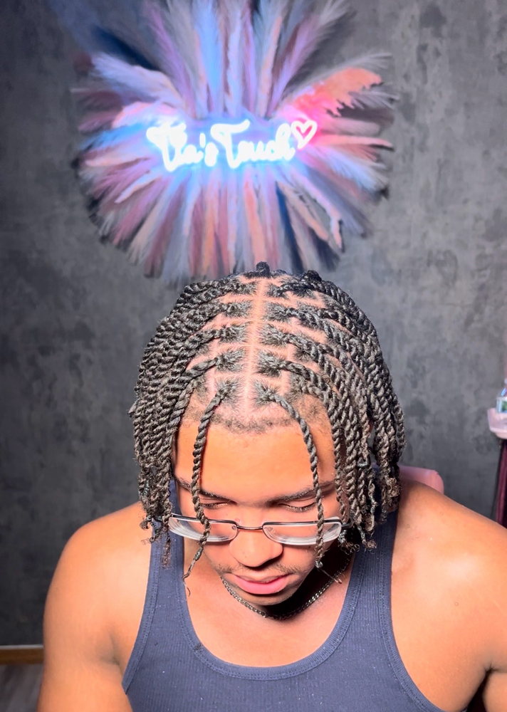 Male Twists at Tia's Touch in urbana, IL