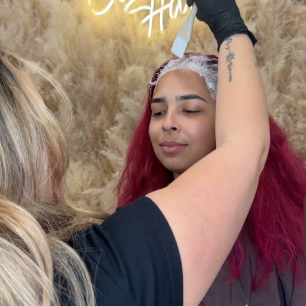 Single process at Curl Haven in Woodbridge, NJ