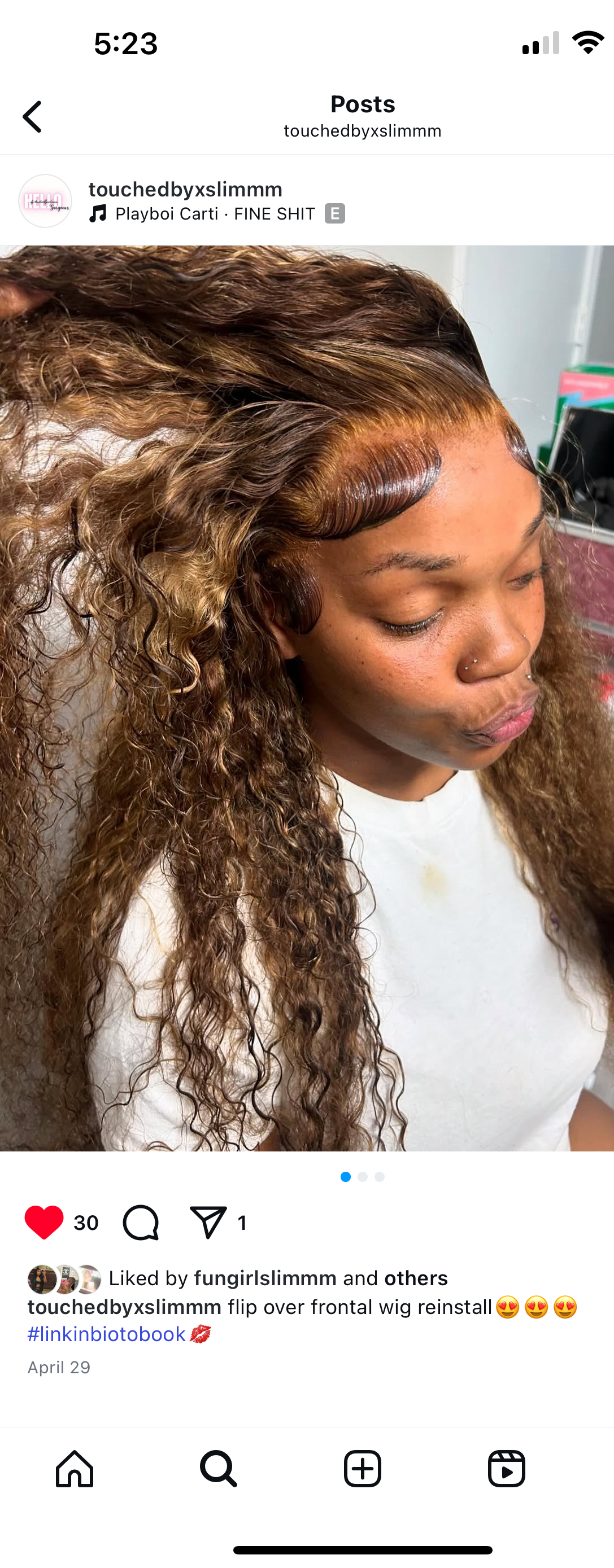 CLOSURE LACE REINSTALL