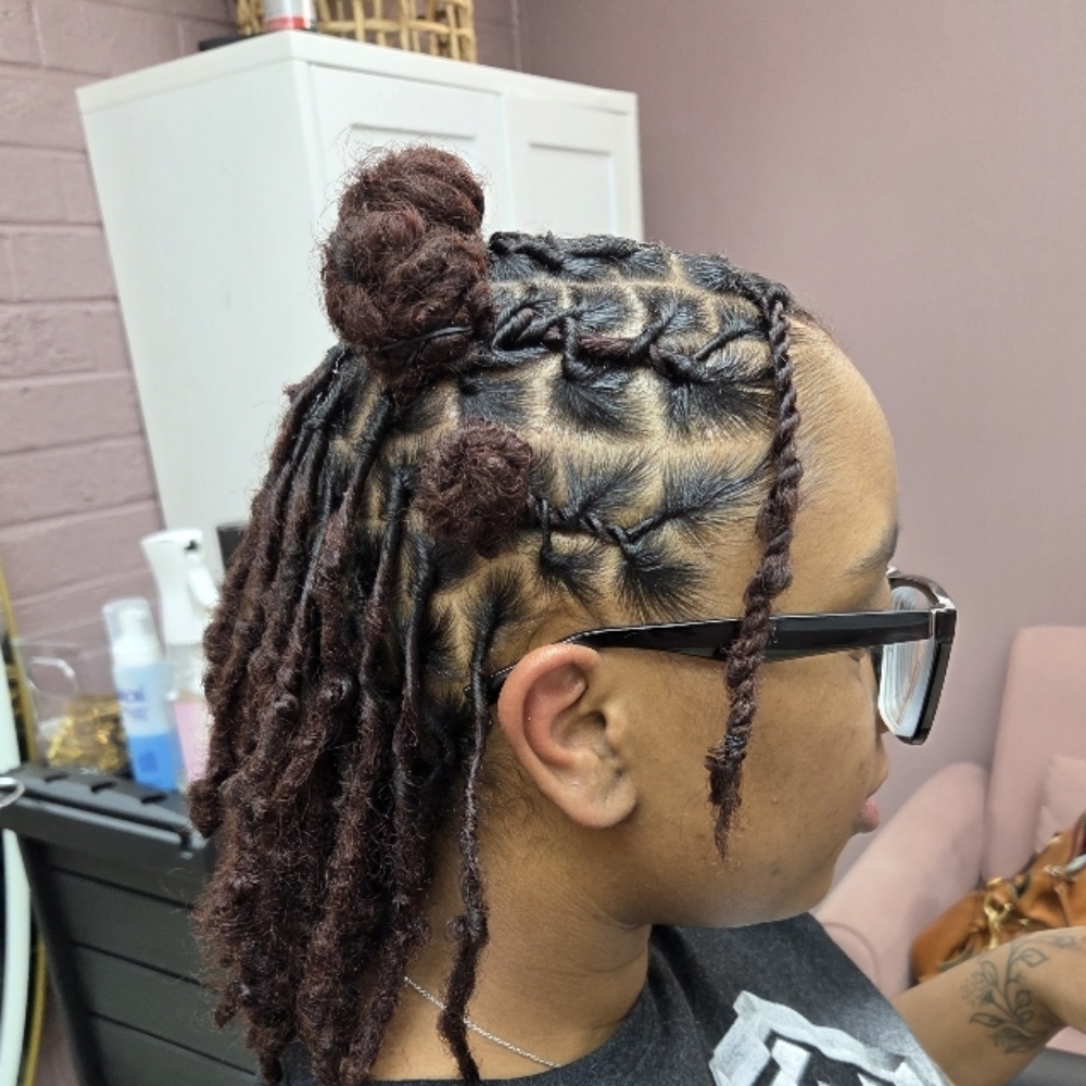 BARRELL STYLE-TO SHOULDERS at Luxury Tresses in Greensboro, NC